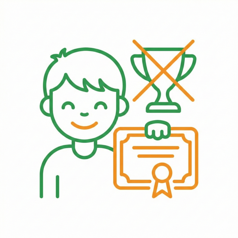 A jeśli dziecko przegra?